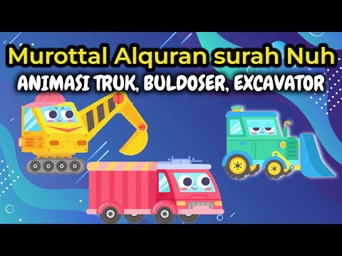 Murottal Alquran Surah Nuh Animasi Mobil