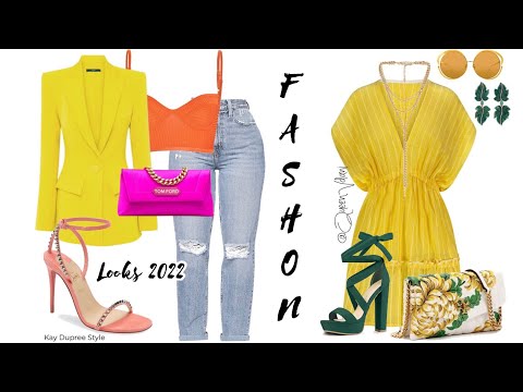 MODA 2022 CÓMO VESTIR GUAPÍSIMA COLORES DE MODA TENDENCIAS 2022 Moda Actual PARA MUJER FASHION TREND
