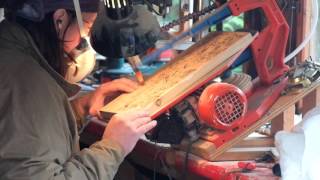 Fiona Kingdon - scrollworking clip - Hegner scrollsaw fretsaw