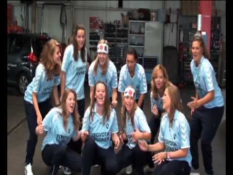 SDO Dames 1 bedankt Toyota Toonen!!!