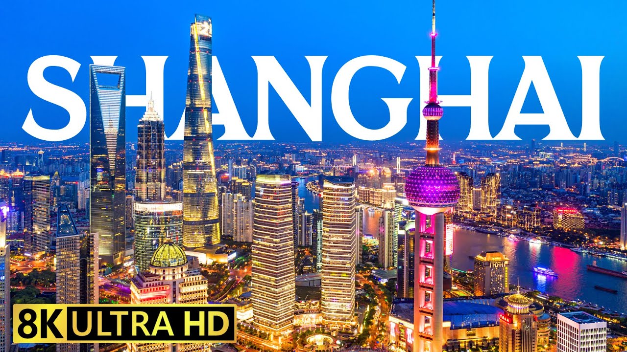 Shanghai, China 8K Video Ultra HD