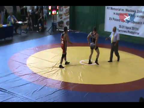 Ziolkowski 96kg - Dustin Kilgore (USA) vs. Jozef Jaloviar (SVK)