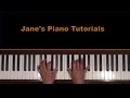 Mistral Gagnant by Renaud Piano Tutorial SLOW ...