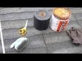 How to repair a leaky asphalt shingle roof 