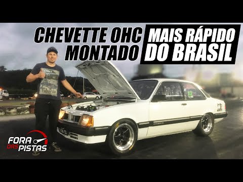 I rode in the fastest assembled OHC Chevette in Brazil!