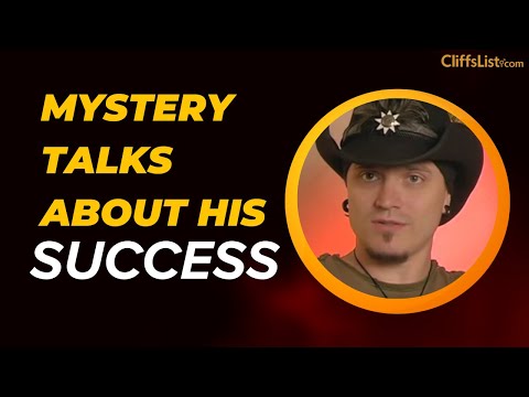 Mystery talks about his success