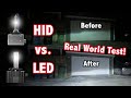 HID vs. LED Headlights Real World Test! (Should You Switch?)