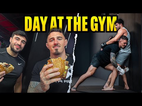 Day At The Gym With Tommy Fury