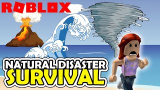 Roblox Natural Disaster Survival Gameplay