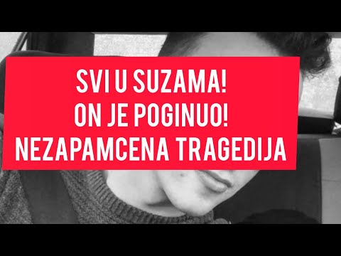 I kamen bi zaplakao! Niko ne može da veruje! ON je poginuo u saobracajnoj nesreći
