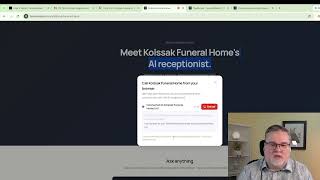 AI Funeral Home Answering Service — Texts Directions While Still on the Call