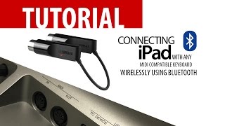 Video thumbnail for How to Connect iPad with Your Synth / Keyboard using Bluetooth (Yamaha MD-BT01) by Praise Studios