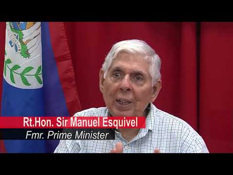 Belize’s Second Prime Minister, the Right Honorable Sir Manuel Esquivel Passes Away Pt 2