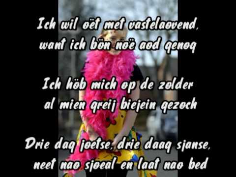 Häör,"Sieke & de bubs", "Oet met Vastelaovend"