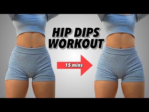 HIP DIPS WORKOUT | Side Booty Exercises 🍑 | How to get wider hips and get rid of hip dips (15 min)