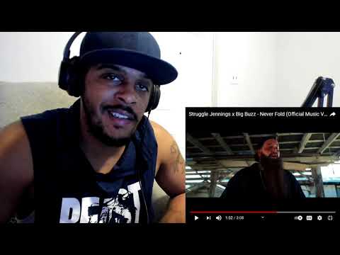 Struggle Jennings x Big Buzz - Never Fold (Official Music Video) (REACTION!!)