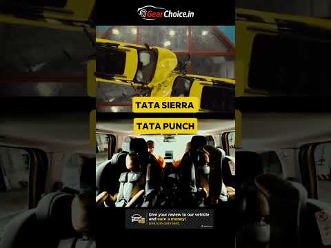 Tata Punch 2026 vs Tata Sierra Crash Test