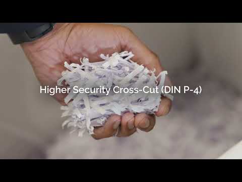 Video of the Fellowes AutoMax 350C Shredder