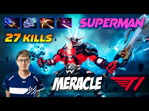 Meracle 27 KILLS Superman Sven - Dota 2 Pro Gameplay [Watch & Learn]