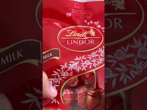 ASMR🍫Lindt Lindor milk chocolate eggs 🍫#asmr #chocolate #chocolateeggs #shortvideo #youtubeshorts