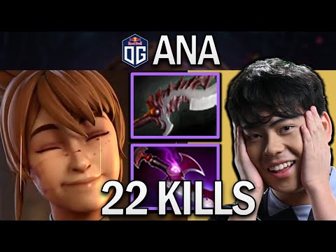 OG.ANA SMURF MARCI WITH 22 KILLS & SILVEREDGE - DOTA 2 7.31 GAMEPLAY