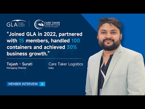 【GLA Voice】Mr.Tejash Surati Secret behind 30% GROWTH  Interview 2023 | GLA Global Logistics Alliance