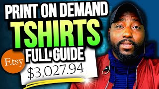 How to Sell Tshirts on Etsy get sales FAST! Etsy + Printify -Full Tutorial 2023