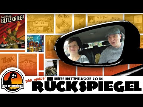 Unsere Brettspielwoche im Rückspiegel #40 mit: Paris : Blitzkrieg! : Spieleabend : Trajan uvm.