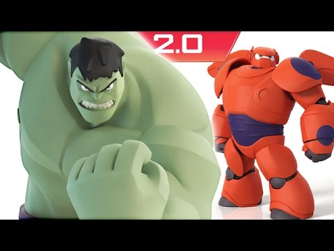 Baymax Vs. Hulk - Disney Infinity 2.0: Marvel Super Heroes [Gameplay, Commentary]