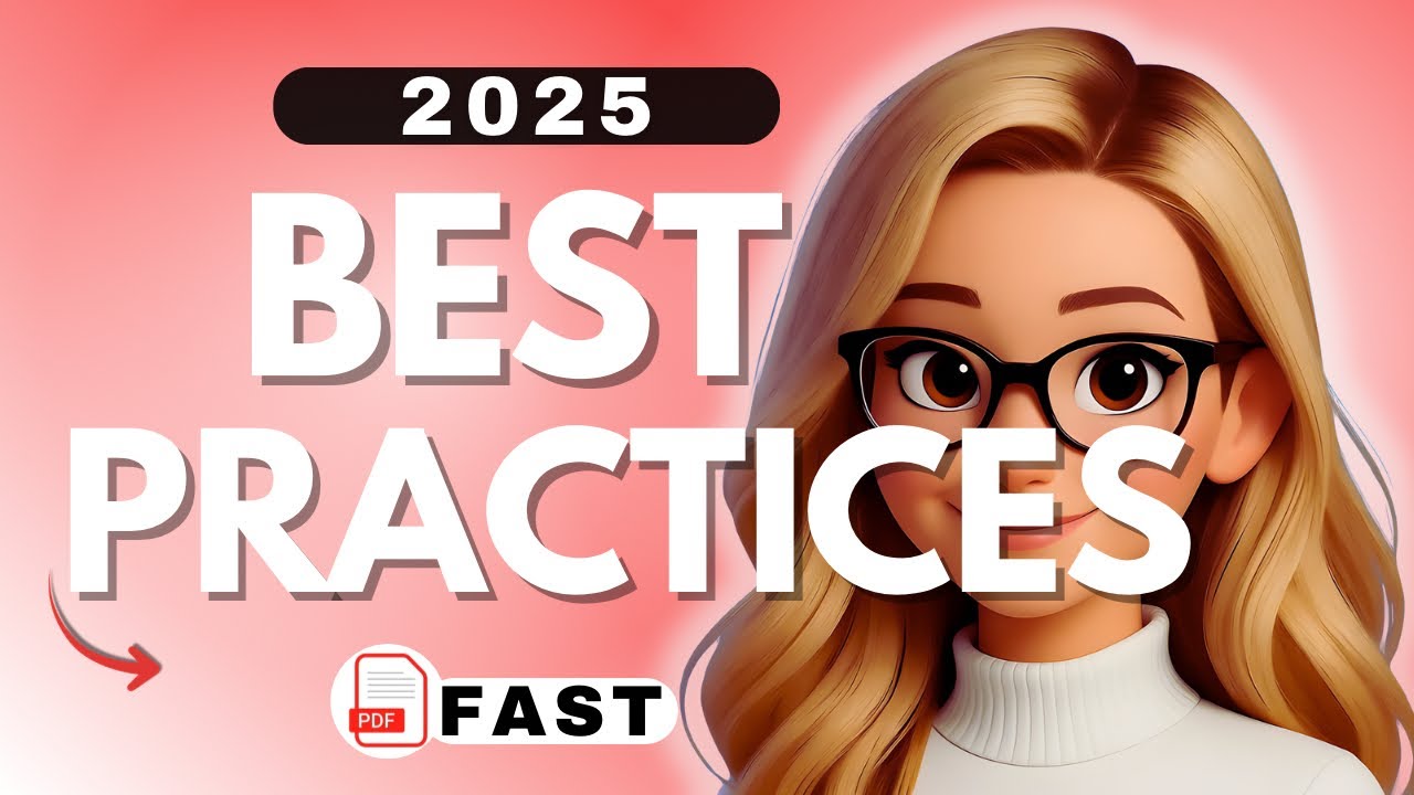 PDF Best Practices — Work Smarter with PDFs in 2025