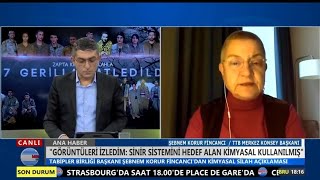 TTB Başkanı Şebnem Korur Fincancı PKK kanalına konuşuyor üstüne TSK'yı Kimyasall