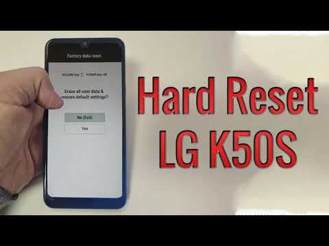 Hard Reset LG K50s | Factory Reset Remove Pattern/Lock/Password (How to Guide)