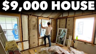 $9,000 HOUSE - INSTALLING WINDOWS // DIY - Ep. 55