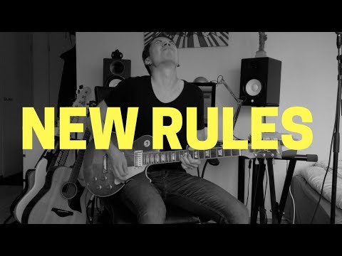 New Rules - Dua Lipa - Guitar Cover by Sebastian Lindqvist
