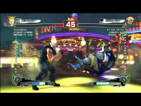 StylesBlade (Guile) Vs. X7 THE TRUTH 7X (Gouken)