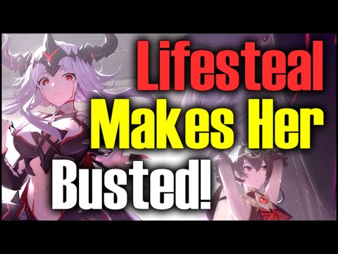 She is CRAZY on Lifesteal Build!