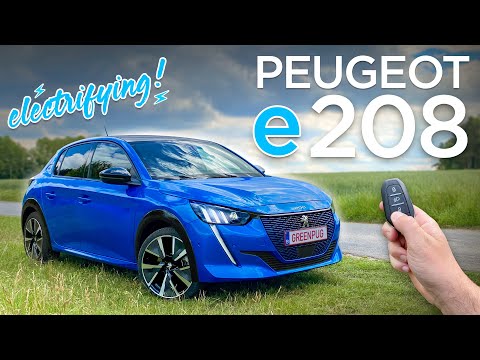 Peugeot e-208 (136 hp) - POV drive & walkaround