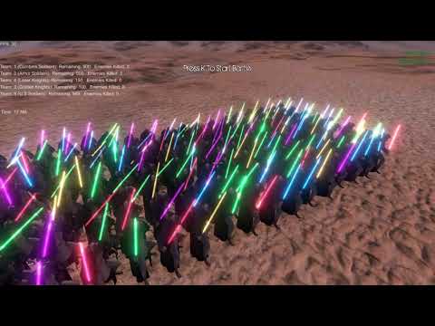 Ultimate Epic Battle Simulator 10000 German Soldiers VS 10000 US Soldiers