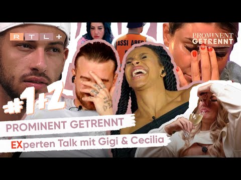 Prominent getrennt - EXperten Talk mit Gigi & Cecilia 🔥 | Reaction Folge 1 + 2