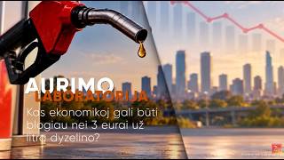 „Aurimo laboratorija“. Kas ekonomikoje gali būti blogiau nei 3 eurai už litrą dyzelino? (ištrauka)