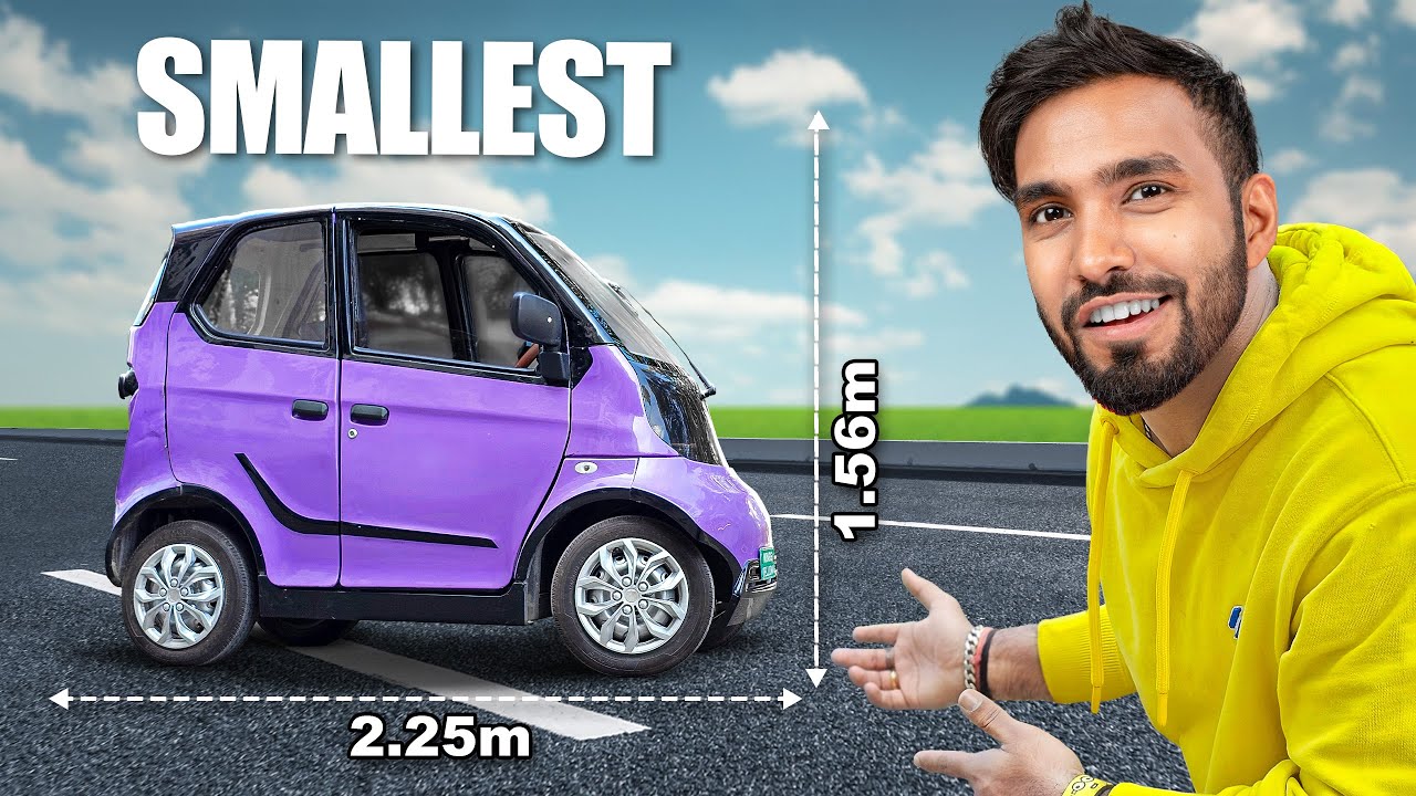 I TESTED INDIA'S SMALLEST ELECTRIC CAR