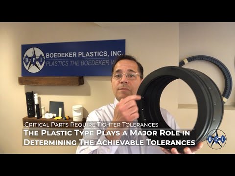 Boedeker TECH Talk Episode 3 | Understanding Machined Plastic Part Tolerances