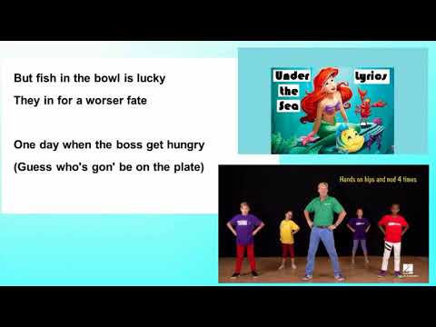 under the sea lyric and dance video
