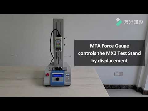 Test Of MTA Force Gauge Controls Test Stand