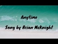 ANYTIME By Brian Mcknight with Lyrics