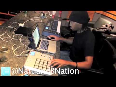 Making a Beat: Nard & B and DJ Spinz in the studio [Instrumental]