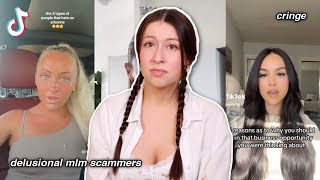 TikTok's WORST MLM Scammers.. PT 2 *MLM HATERS ARE LAZY*