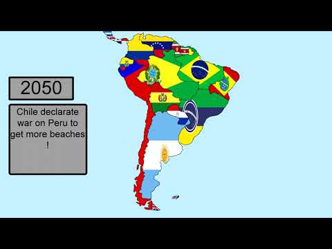 ( ALTERNATE ) Future of South America Flags 2021-2200 !!!!!