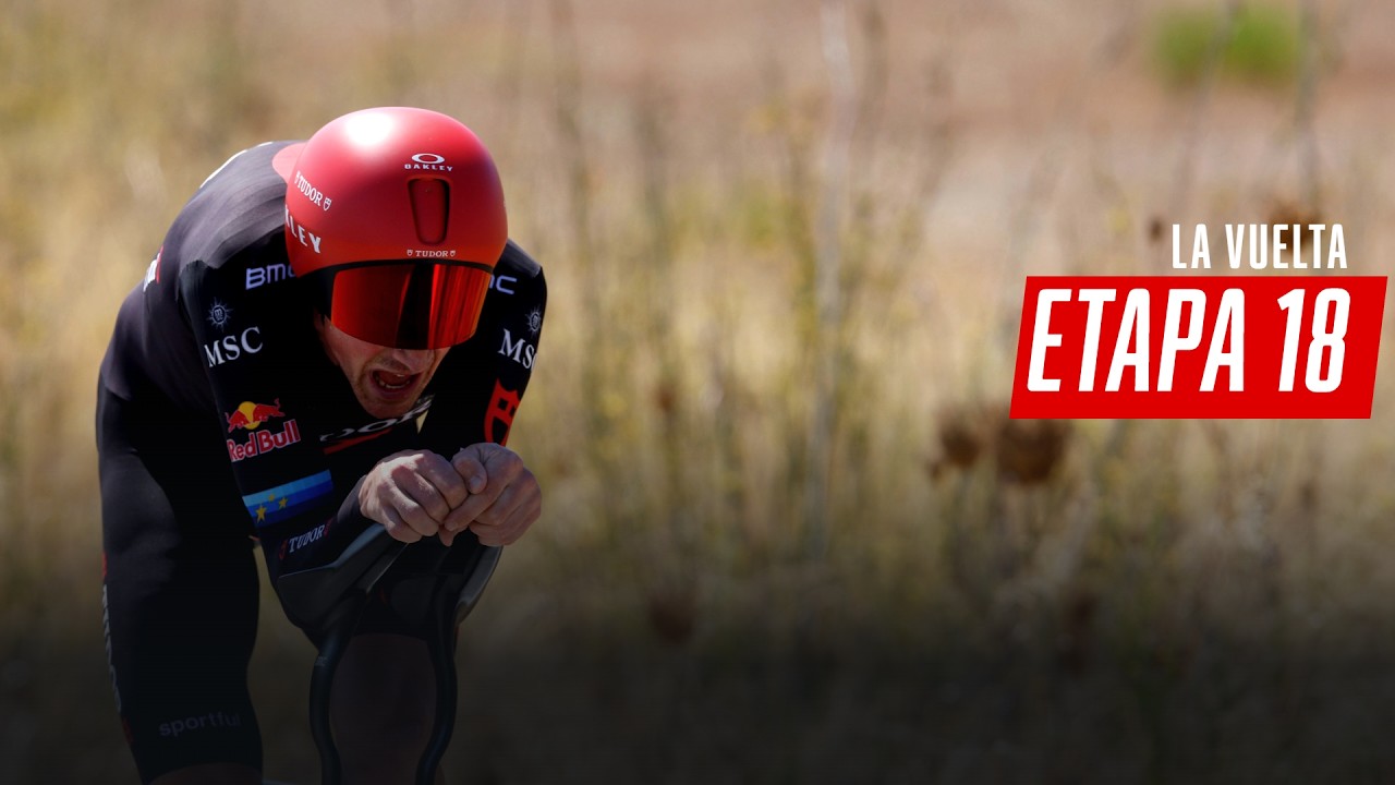STEFAN KUNG GANÓ LA CONTRARRELOJ DE 32,1 KM DE LA ETAPA 18 EN LA VUELTA A ESPAÑA | RESUMEN