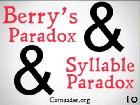 Berry's Paradox